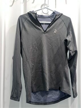 Outdoor Vitals Live ultralight dragonwool hoodie in charcoal unisex